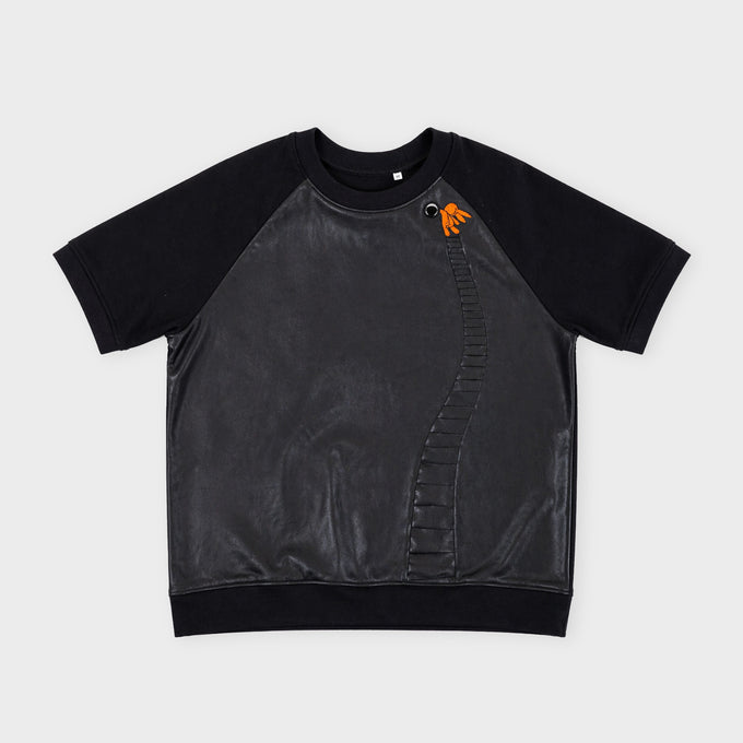The Bonded Lambskin & French Terry Tee — Edition of 99 – alternate
