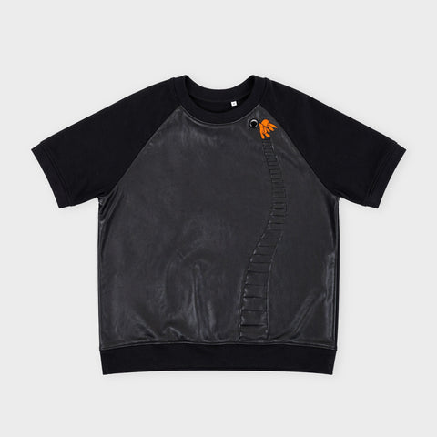The Bonded Lambskin & French Terry Tee — Edition of 99