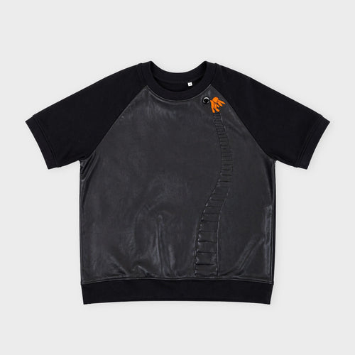 The Bonded Lambskin & French Terry Tee — Edition of 99