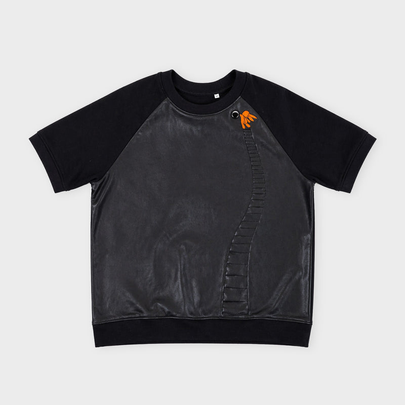 The Bonded Lambskin & French Terry Tee — Edition of 99