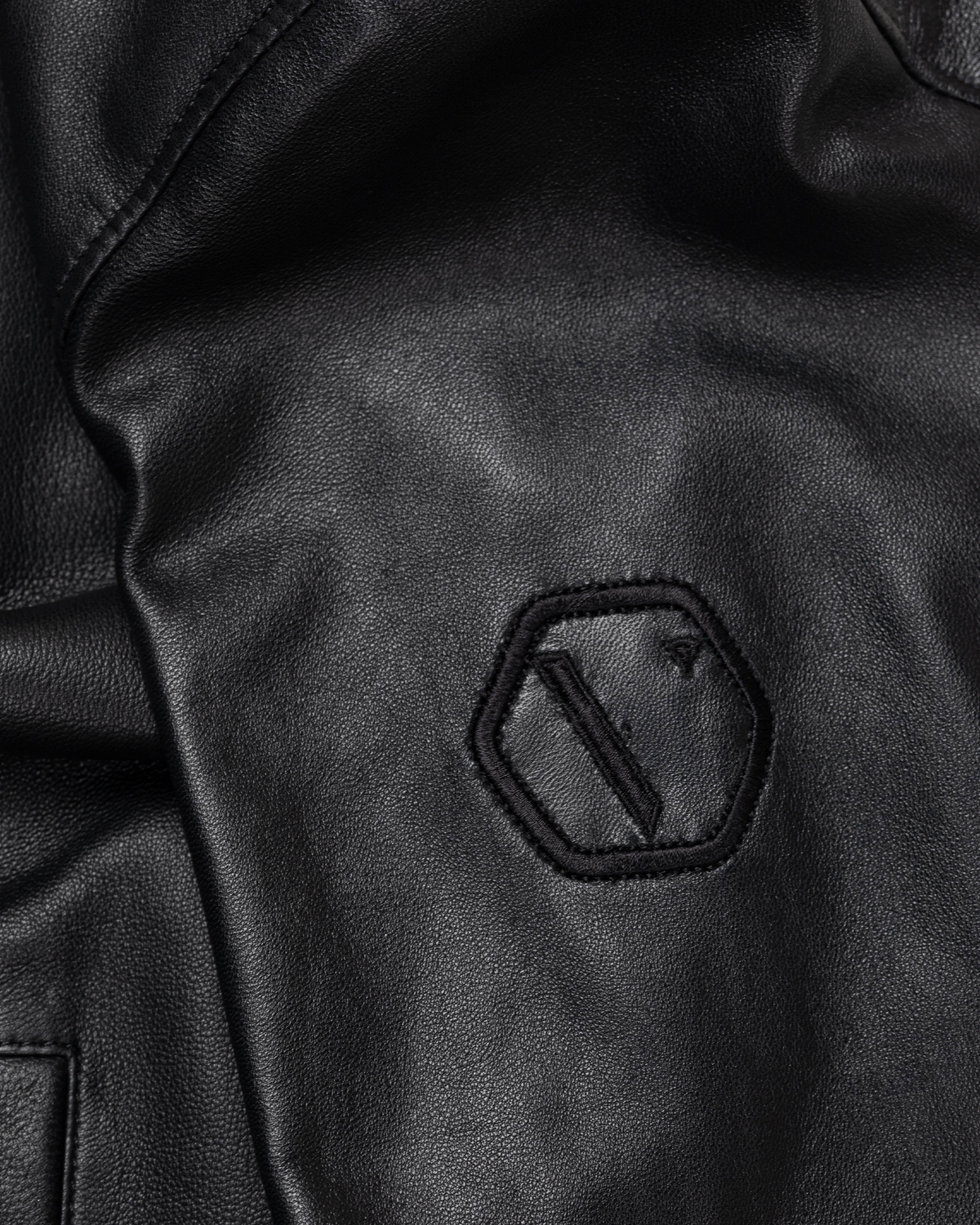 The Noir Lambskin Bomber — Edition of 33