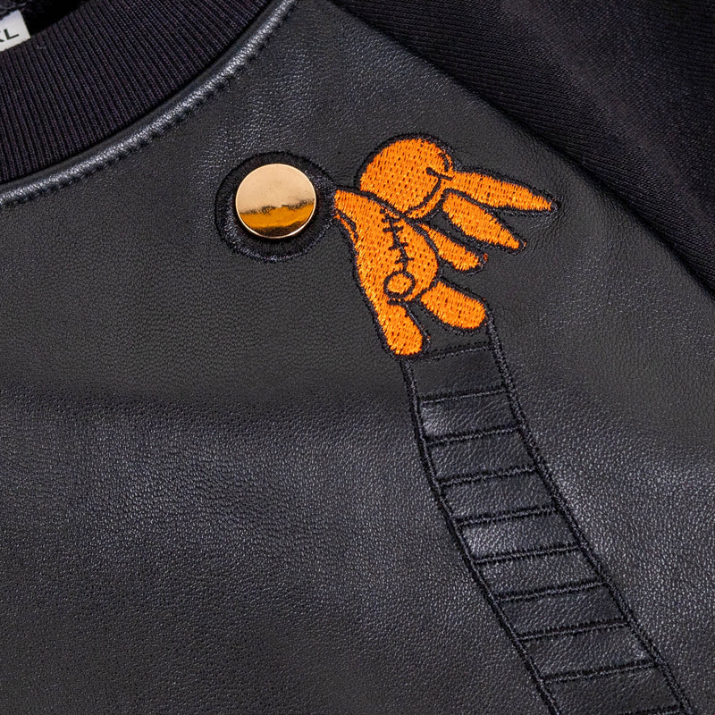 The Bonded Lambskin & French Terry Tee — Edition of 99