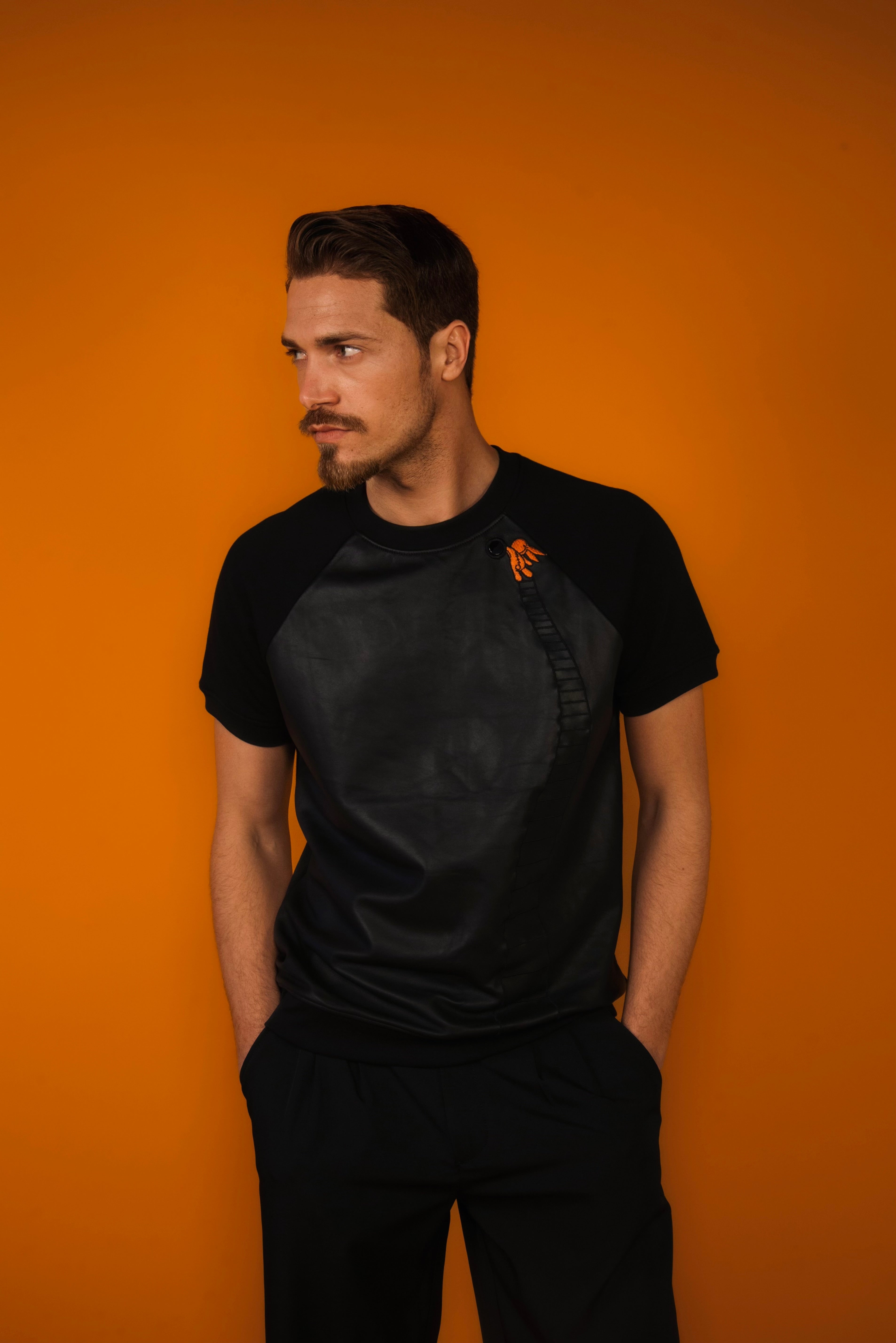 The Bonded Lambskin & French Terry Tee — Edition of 99